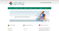 Desktop Screenshot of antiochprinting.com